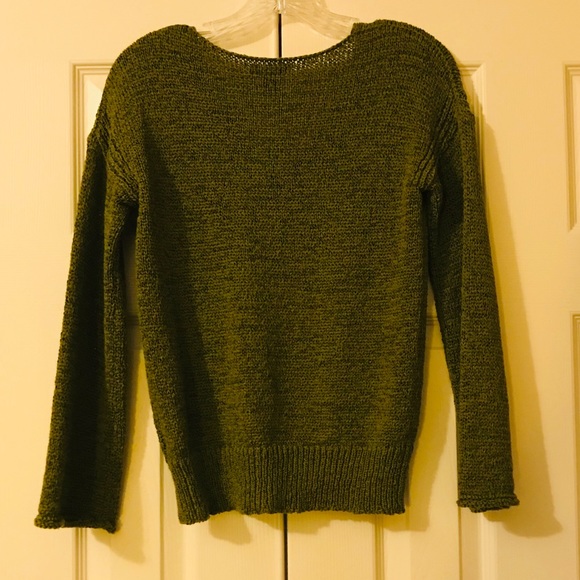 Jcrew V Neck Bell Sleeve Beach Sweater XS - Picture 2 of 4